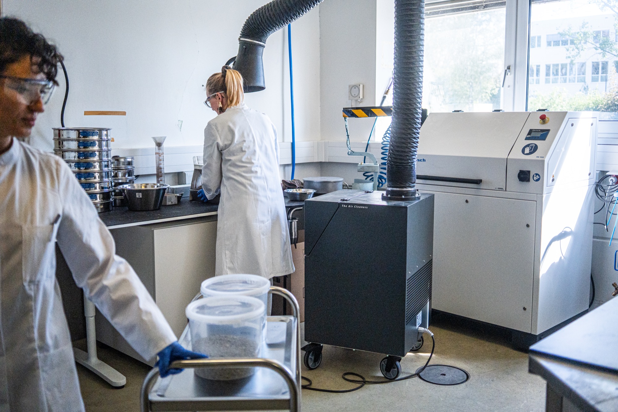Carbonation Assessment in the lab – photo 3